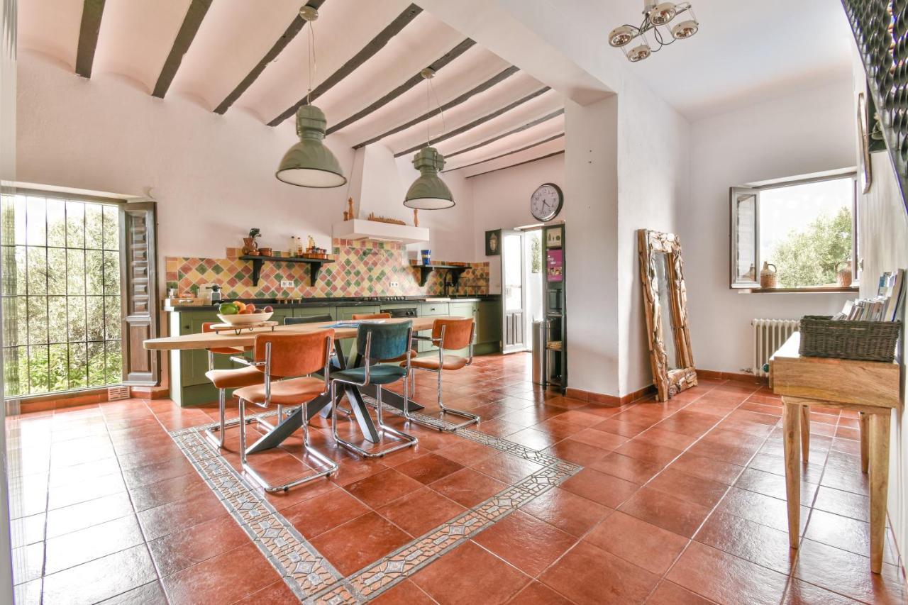 Casa Sol Y Aire - Vakantievilla In Dorp Met Prive Zwembad Pinos del Valle Екстер'єр фото
